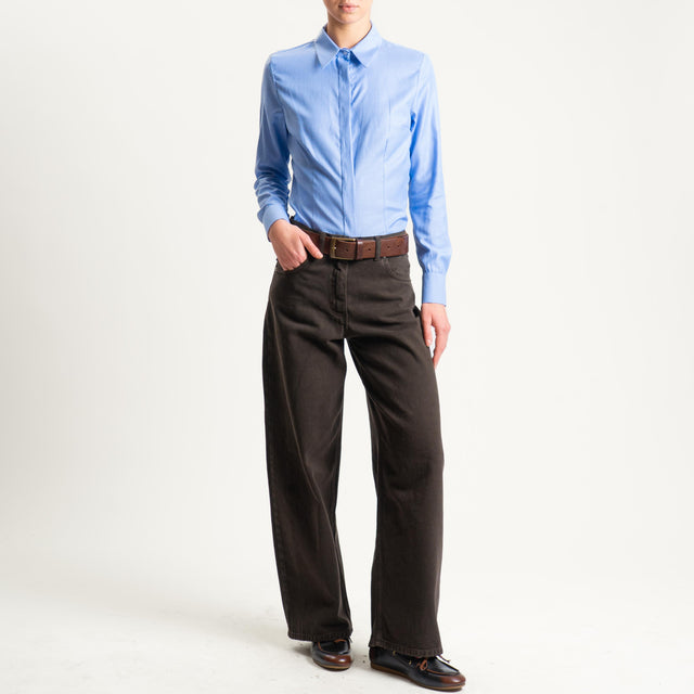 Haveone-Jeans BELLA wide leg - moro