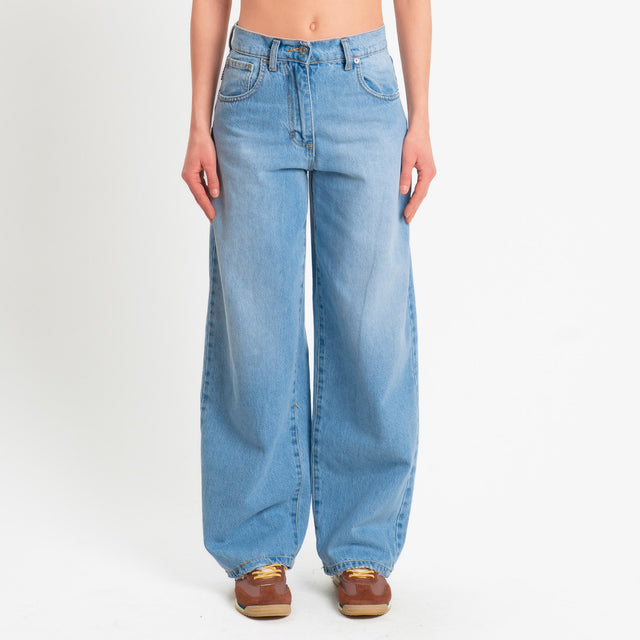 Haveone-Jeans BELLA wide leg - denim chiaro