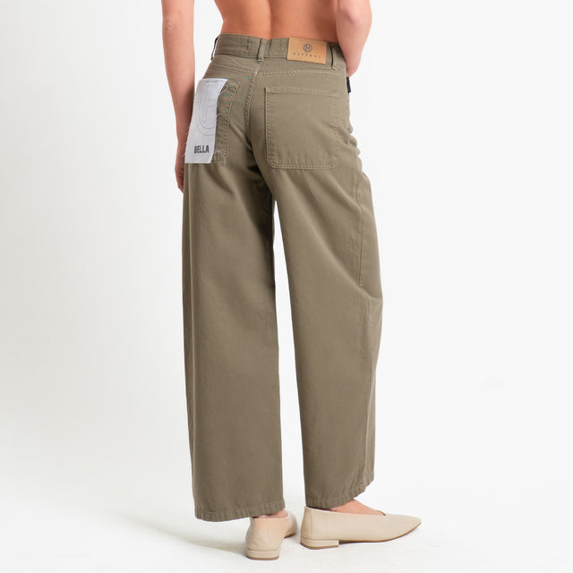 Haveone-Jeans BELLA wide leg fit - salvia
