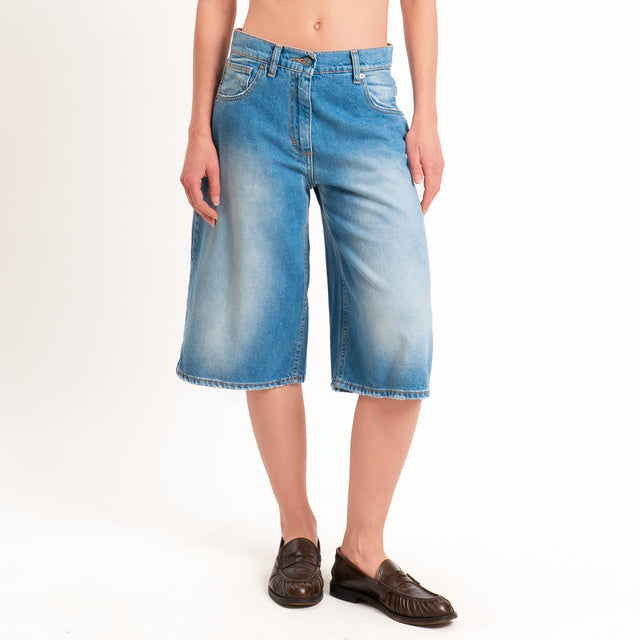 Haveone-Bermuda jeans KOJY 5 tasche - denim