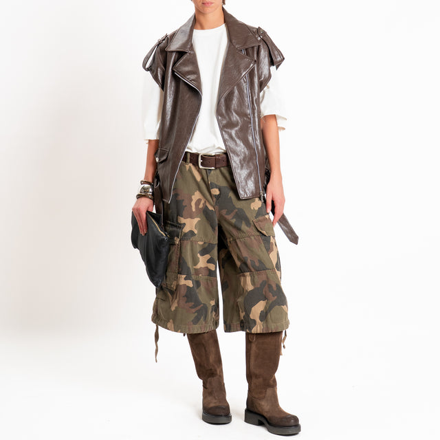 Haveone-Bermuda cargo camouflage - militare/moro/sand