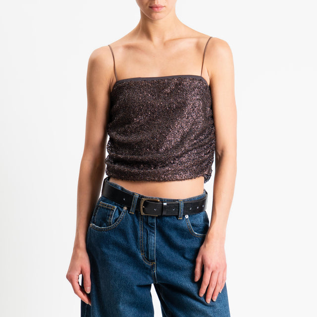 Haveone-Top paillettes - moro
