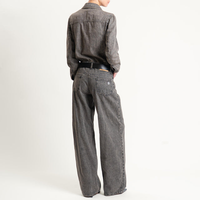 Haveone-Tuta - denim nero