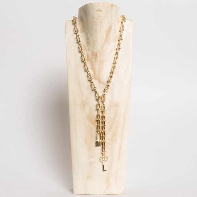 W by Whitemood-Collana con ciondoli - gold