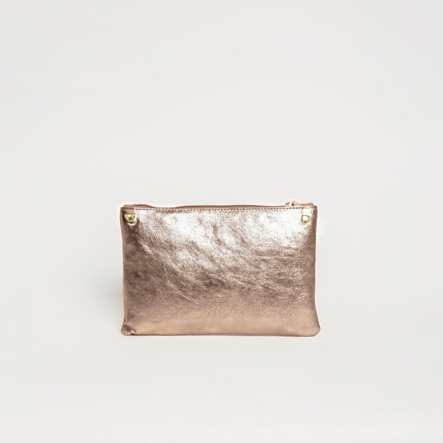 W by whitemood - Bolso de mano con borlas - bronce