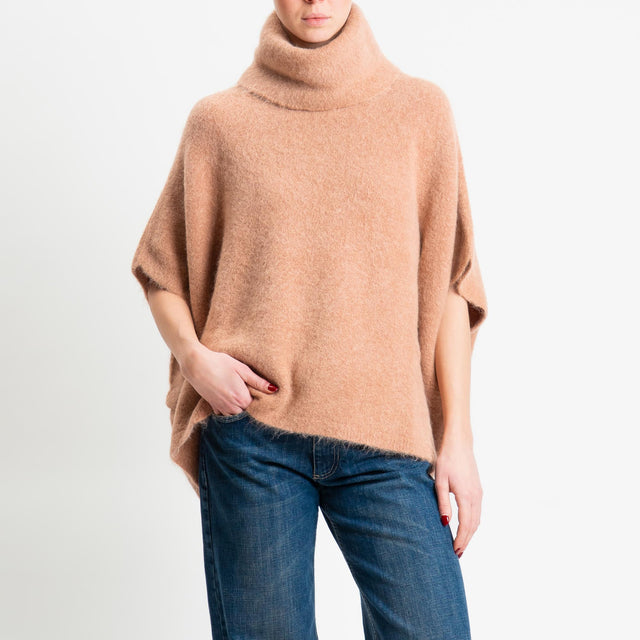 Kontatto-Maglia over manica scesa misto alpaca - mou