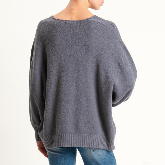 Kontatto-Maglia scatola scollo v (QS) - lavagna