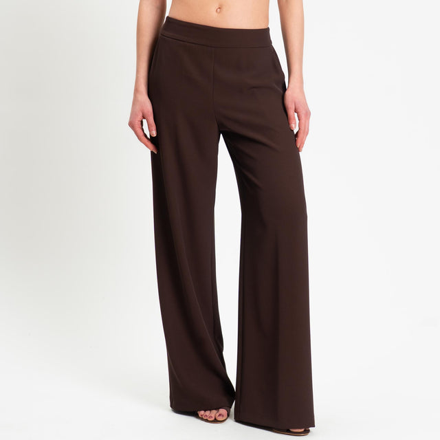 Kontatto- Completo giacca + pantalone - cioccolato