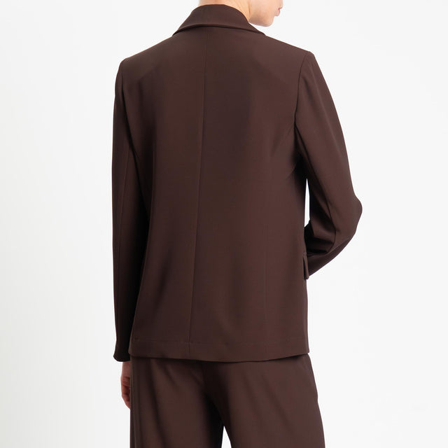 Kontatto- Completo giacca + pantalone - cioccolato