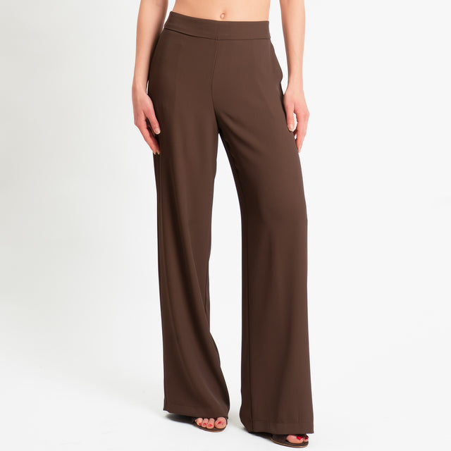 Kontatto- Completo giacca + pantalone - cioccolato