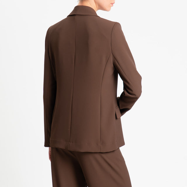 Kontatto- Completo giacca + pantalone - cioccolato