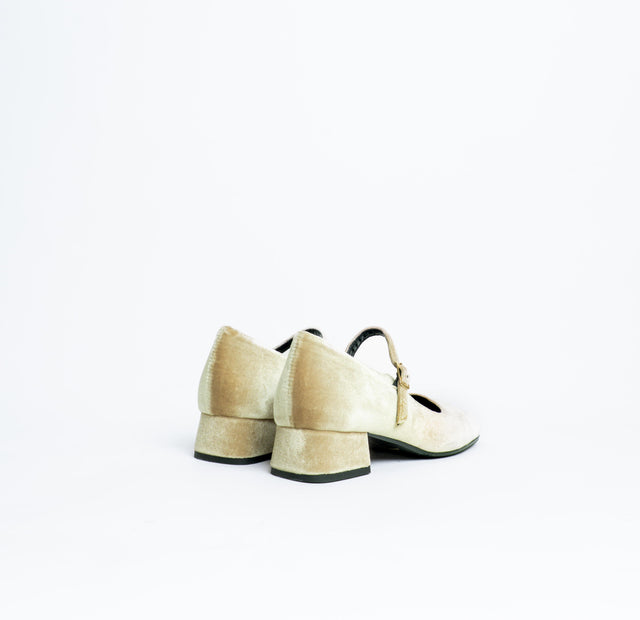 Lucrezia D'altavilla- Scarpe Mary Jane - ciniglia beige