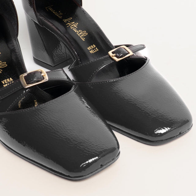 Lucrezia D'altavilla-Scarpe con tacco cinturino alla caviglia - grigio