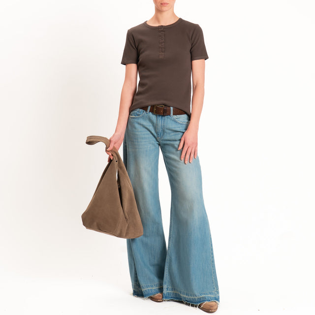 Motel-Chester costine con bottoni - cioccolato