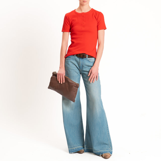 Motel-Chester costine con bottoni - rosso