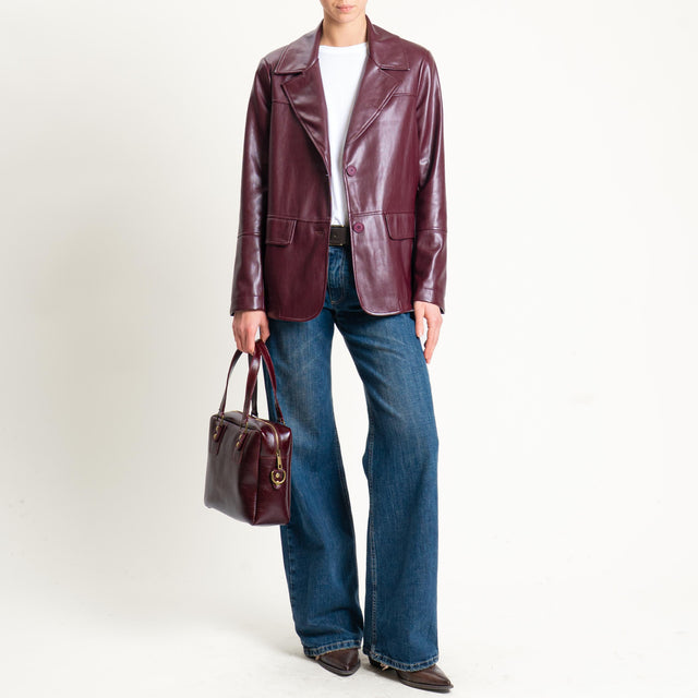 Motel- Giacca similpelle - ginger