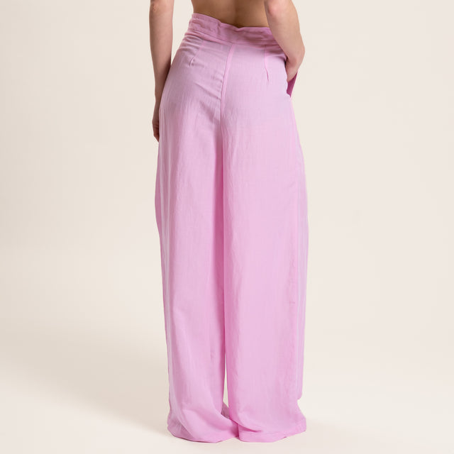 Motel-Completo camicia e pantalone misto lino - bubble
