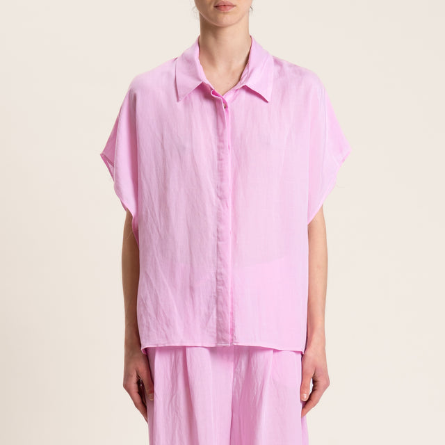Motel-Completo camicia e pantalone misto lino - bubble