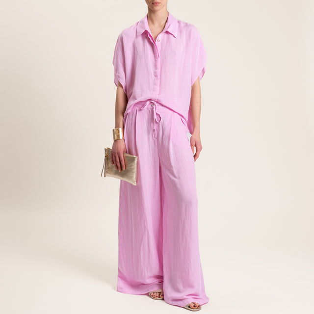 Motel-Completo camicia e pantalone misto lino - bubble