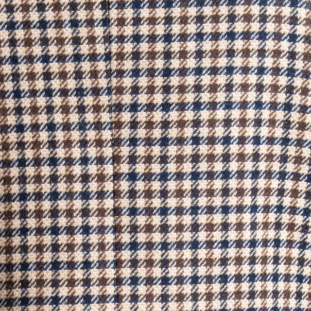 Motel-Giacca pied de poule con spille - blu/moro/sand