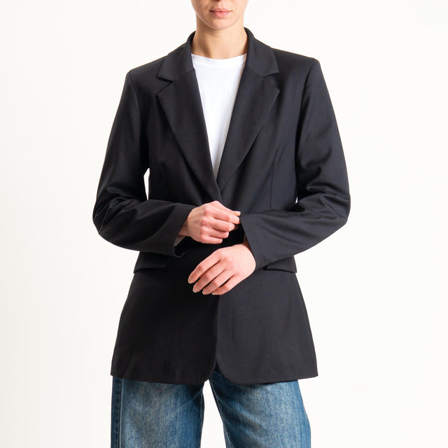 Motel-Giacca due bottoni - nero