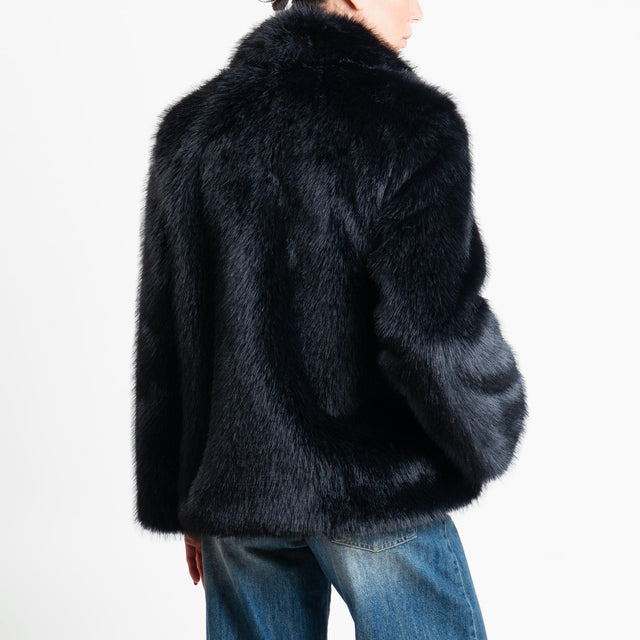 Motel- Ecopelliccia - nero