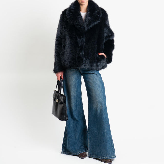 Motel- Ecopelliccia - nero