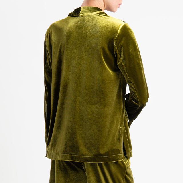 Motel-Completo velluto ciniglia giacca e pantalone - olio