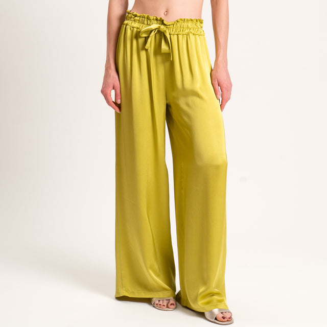 Pantalones Motel-Satin con cordón ajustable - Cedar