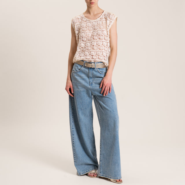 Motel-Top crochet - burro