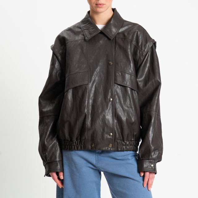 Motel-Bomber similpelle - moro