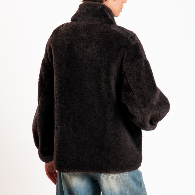 Philia loft-Cappotto ecomontone - moro