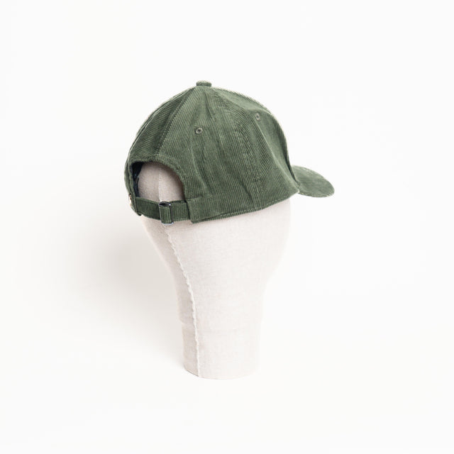 Philia Loft-Cappello velluto 500 righe - VERDE