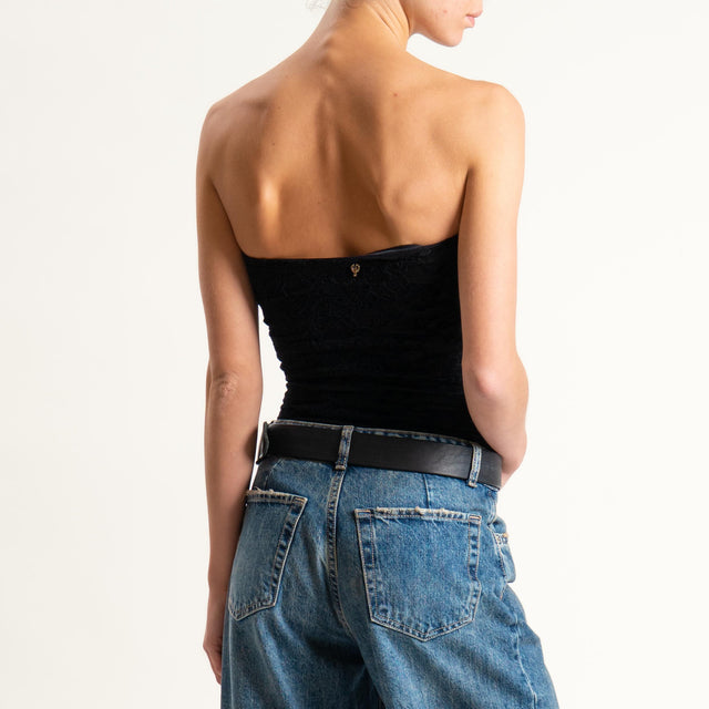 Philia Loft-Body in pizzo - nero