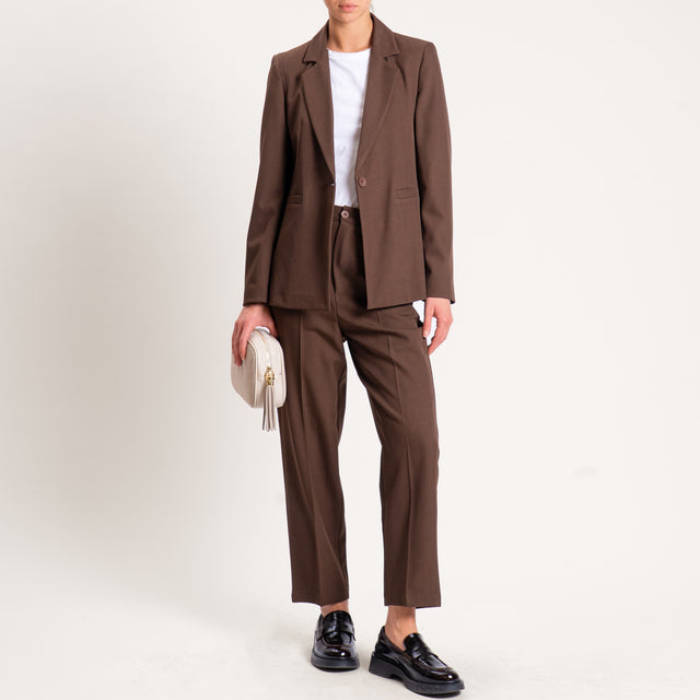Philia Loft-Pantalone straight - moro