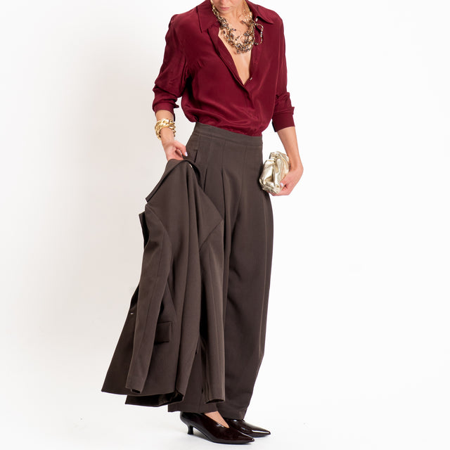 Philia loft-Pantalone con pinces - caffe'