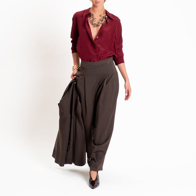 Philia loft-Pantalone con pinces - caffe'