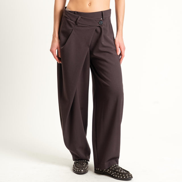 Philia Loft-Pantalone portafoglio - cioccolato