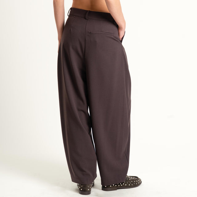 Philia Loft-Pantalone portafoglio - cioccolato