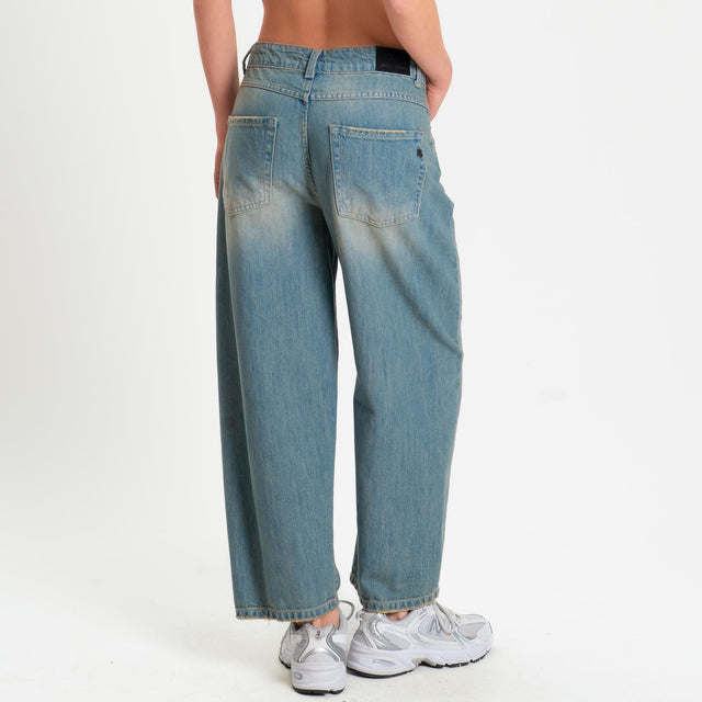 Souvenir-Jeans tessuto tencel mom fit - denim