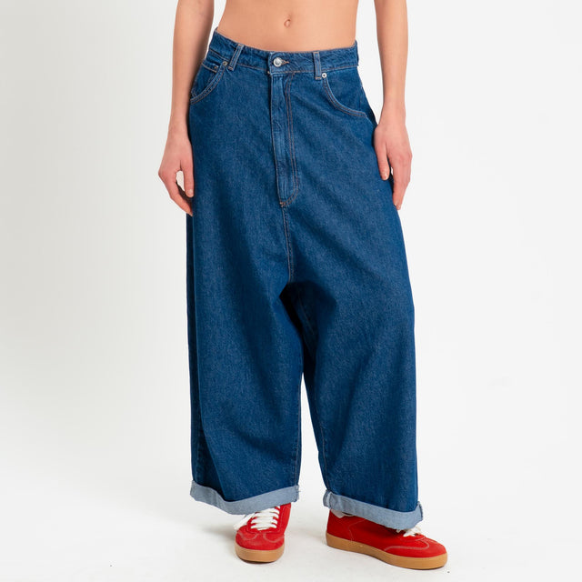 Souvenir-Jeans super baggy fit - denim blu