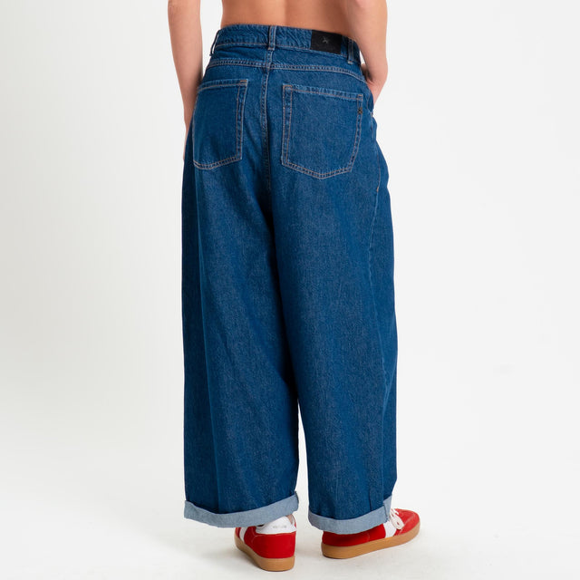 Souvenir-Jeans super baggy fit - denim blu