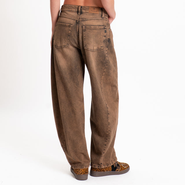 Souvenir-Jeans SOFIA maltinto tela slegata - denim moro