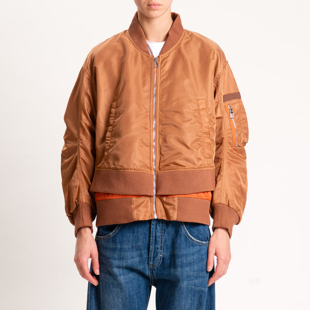 Souvenir-Bomber bicolore - tegola