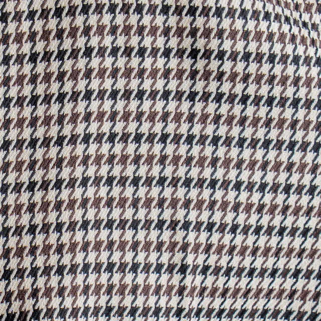 Souvenir-Pantalone pied de poule elastico in vita - moro/burro/nero