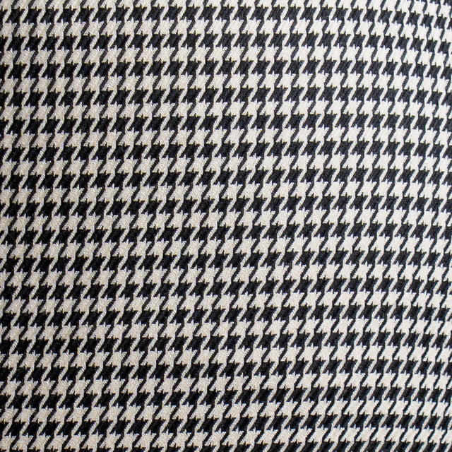 Souvenir-Pantalone pied de poule elastico in vita - nero/burro