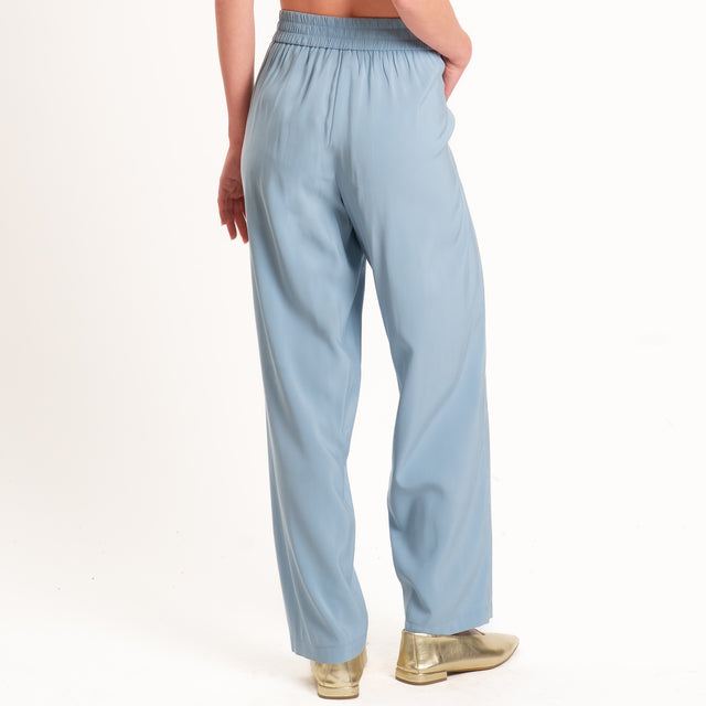 Souvenir-Completo Blusa + pantalone - azzurro