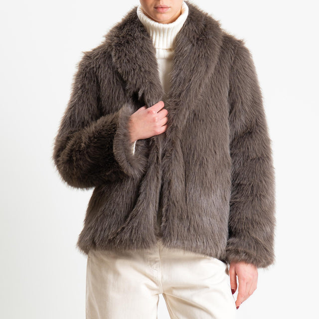 Tensione in-Ecopelliccia - fango