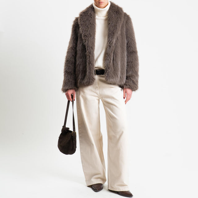 Tensione in-Ecopelliccia - fango