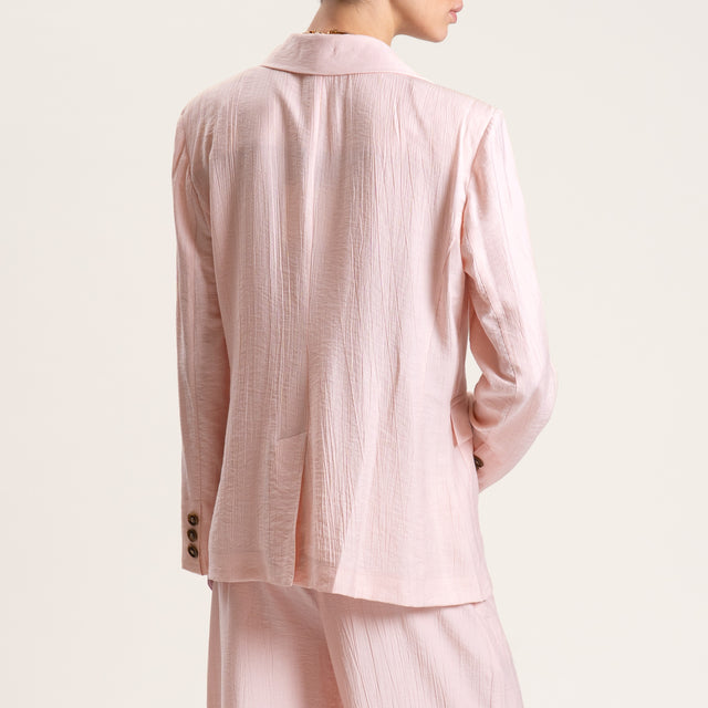Tensione in-Completo viscosa goffrato - rosa